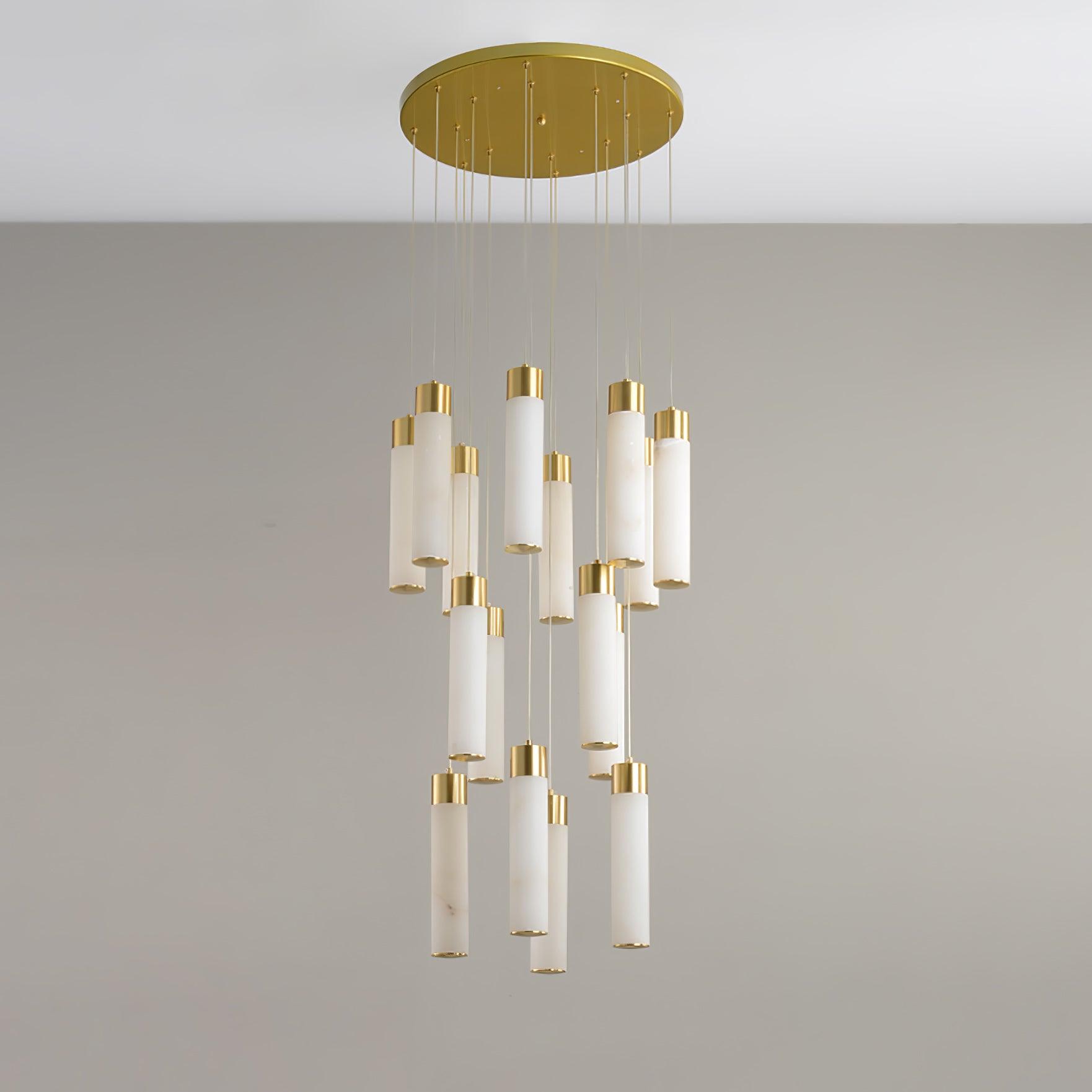 Celestial Alabaster Cascade Chandelier - Oasislives