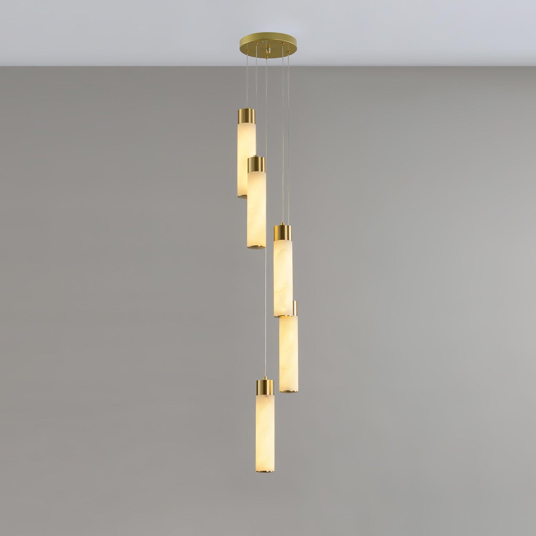 Celestial Alabaster Cascade Chandelier - Oasislives