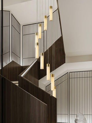 Celestial Alabaster Cascade Chandelier - Oasislives