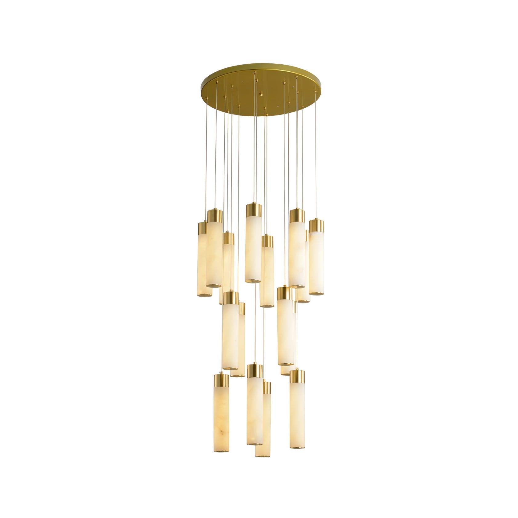 Celestial Alabaster Cascade Chandelier - Oasislives