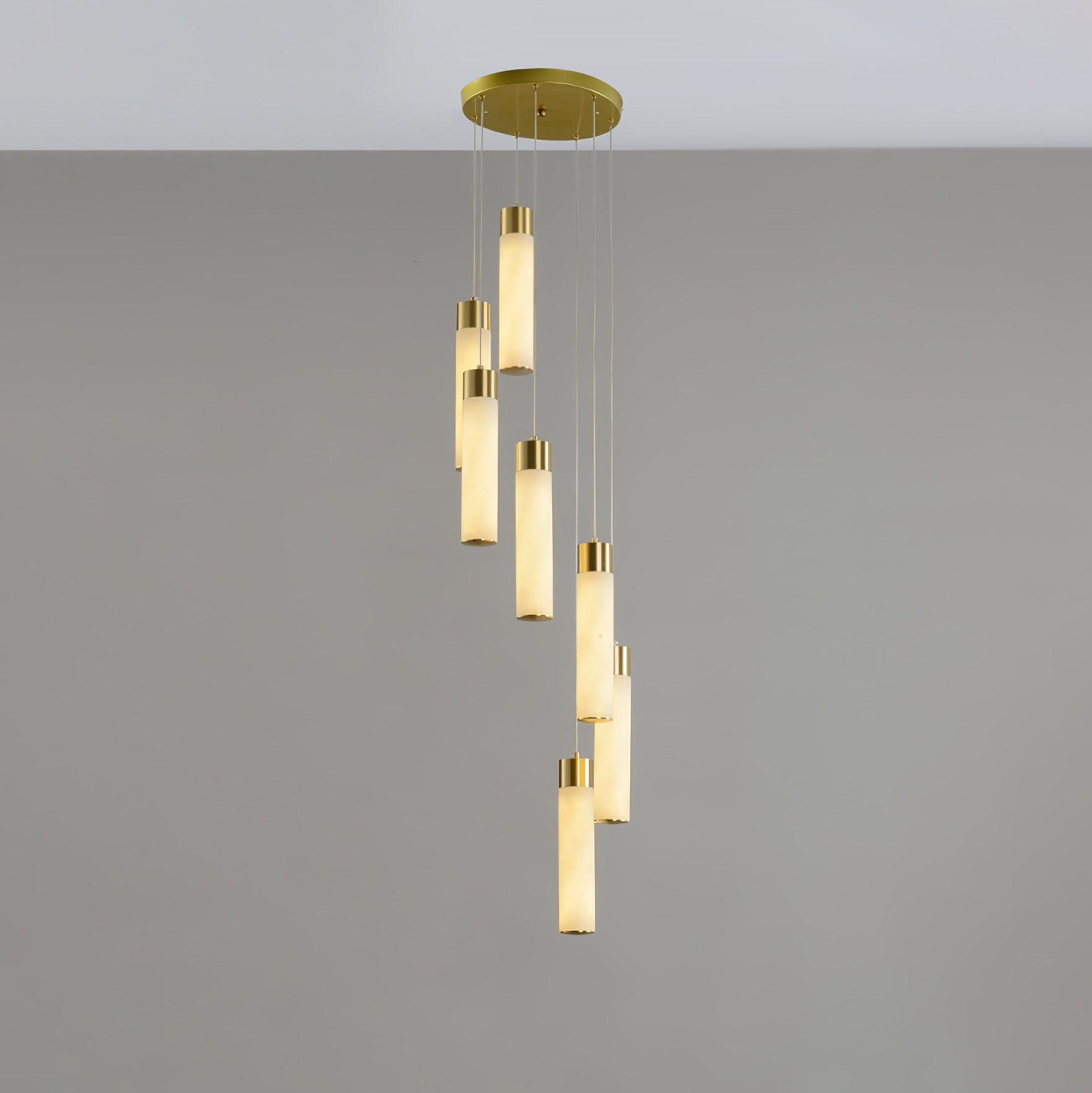 Celestial Alabaster Cascade Chandelier - Oasislives