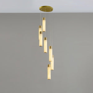 Celestial Alabaster Cascade Chandelier - Oasislives