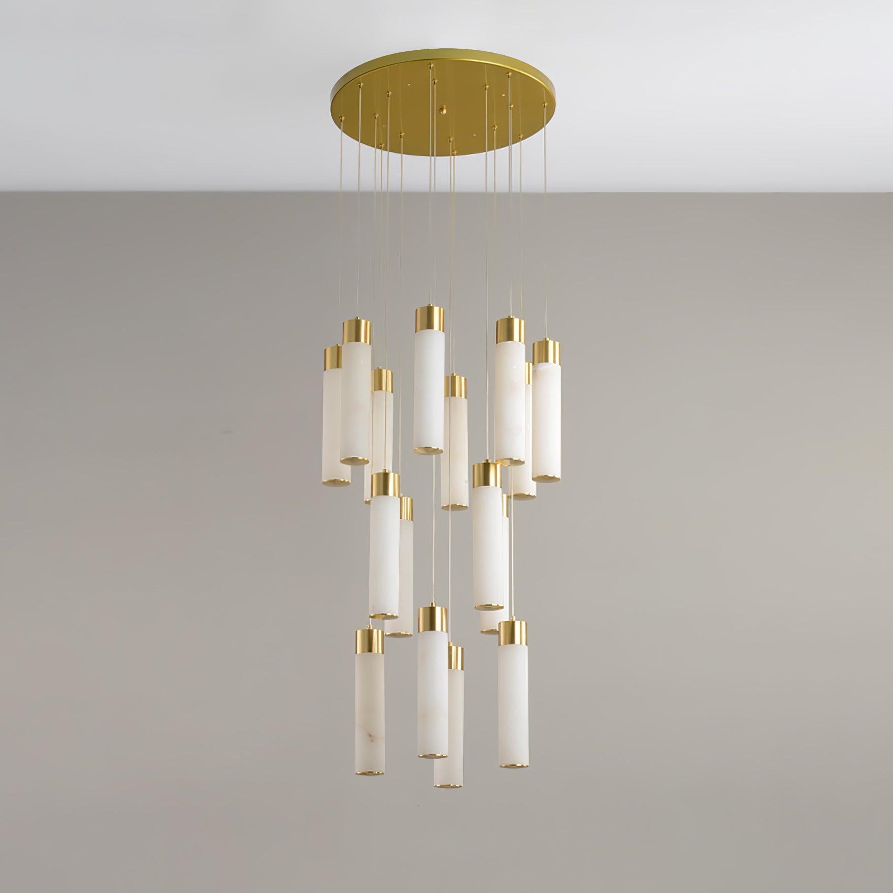 Celestial Alabaster Cascade Chandelier - Oasislives
