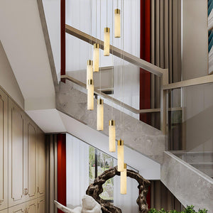 Celestial Alabaster Cascade Chandelier - Oasislives