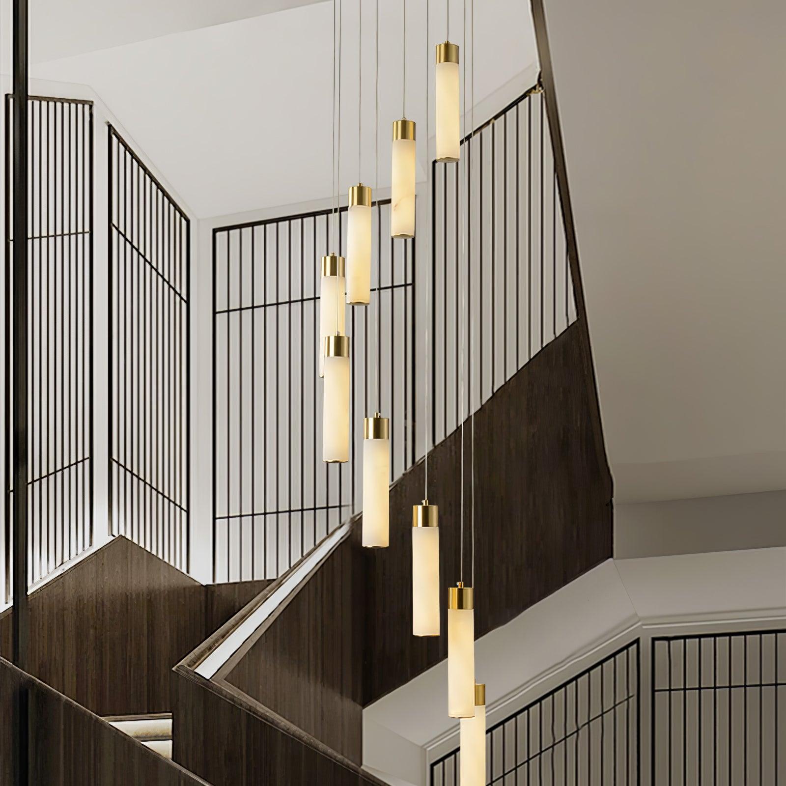 Celestial Alabaster Cascade Chandelier - Oasislives