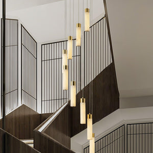 Celestial Alabaster Cascade Chandelier - Oasislives