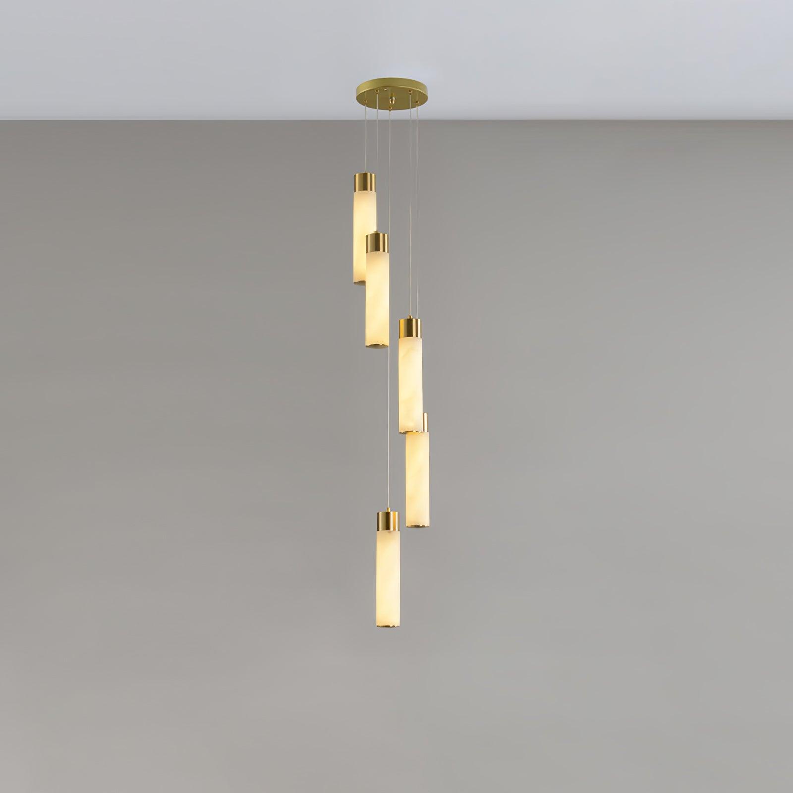 Celestial Alabaster Cascade Chandelier - Oasislives