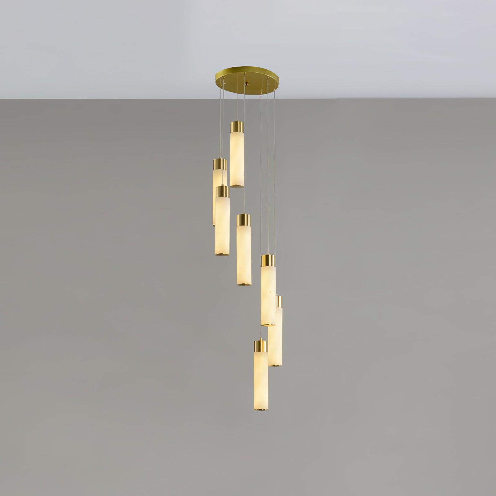 Celestial Alabaster Cascade Chandelier - Oasislives