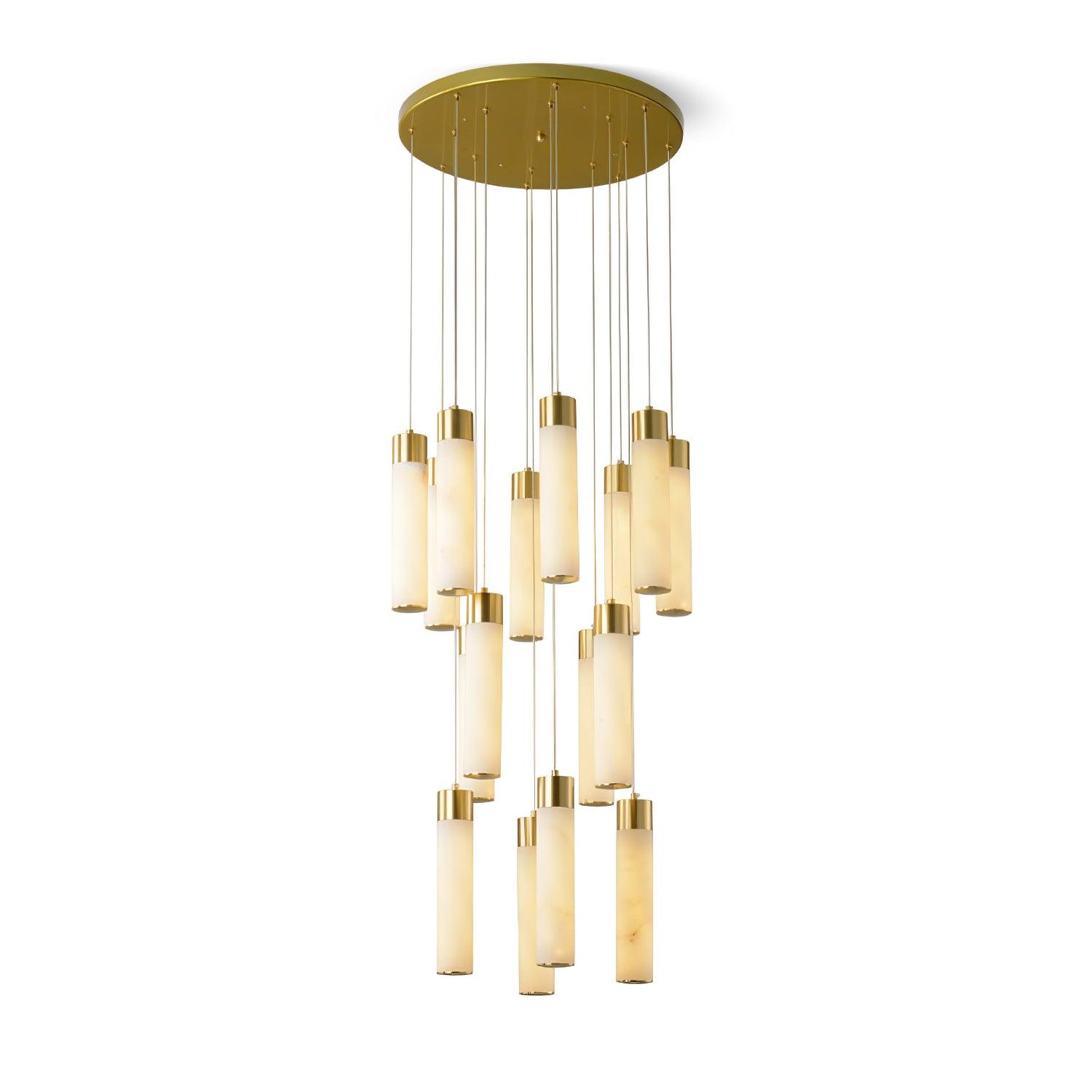 Celestial Alabaster Cascade Chandelier - Oasislives