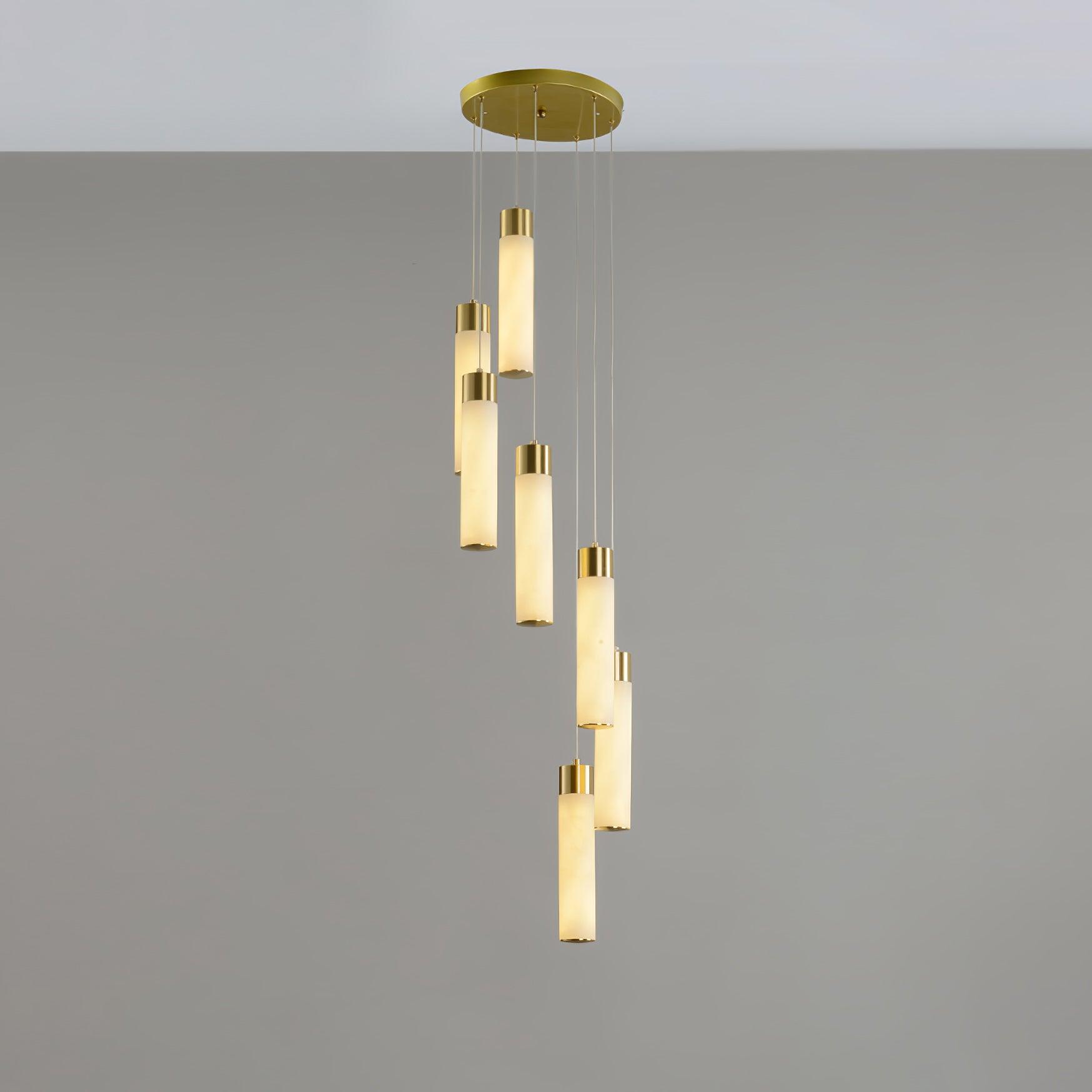 Celestial Alabaster Cascade Chandelier - Oasislives