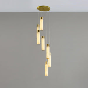 Celestial Alabaster Cascade Chandelier - Oasislives