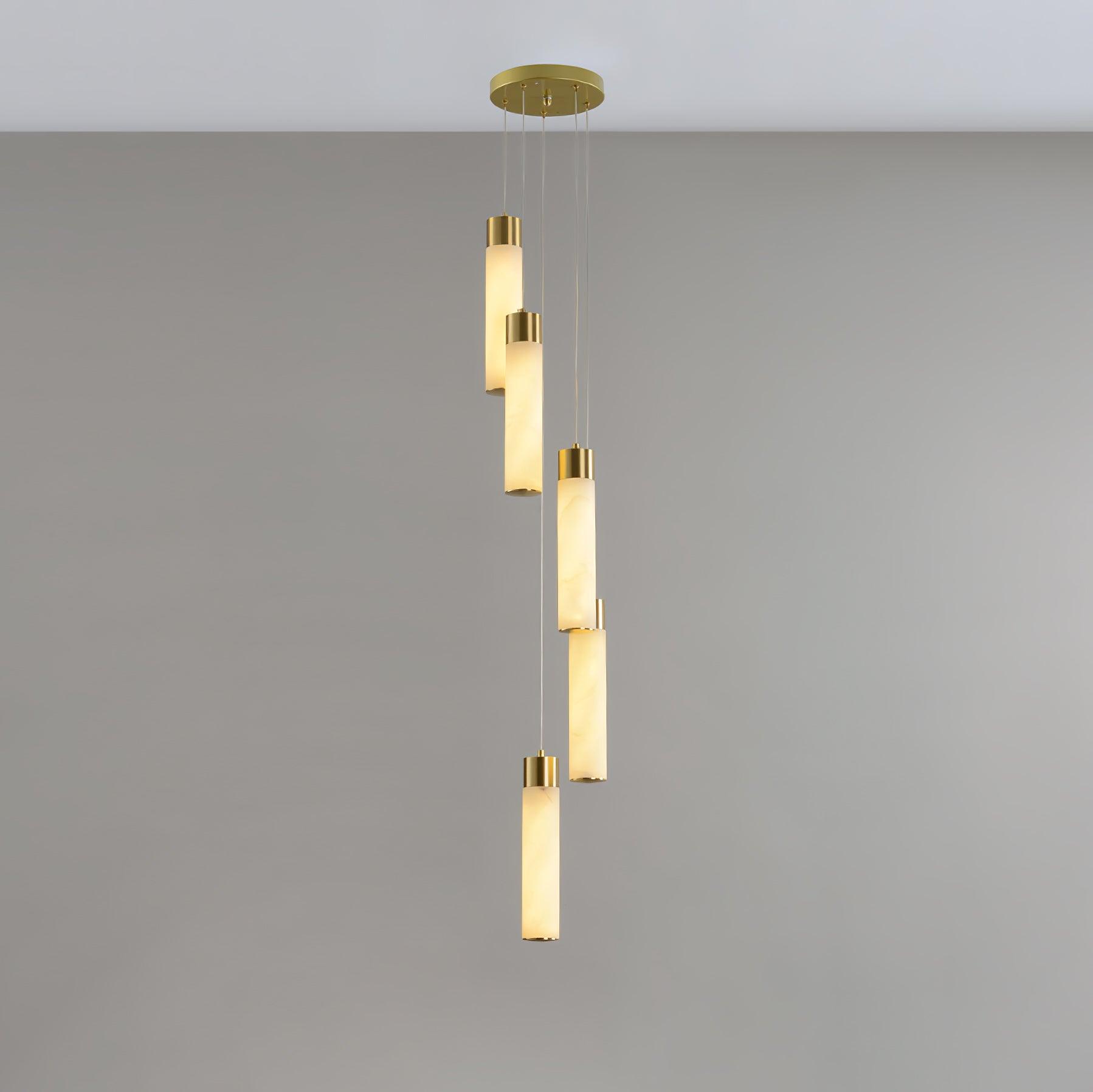Celestial Alabaster Cascade Chandelier - Oasislives