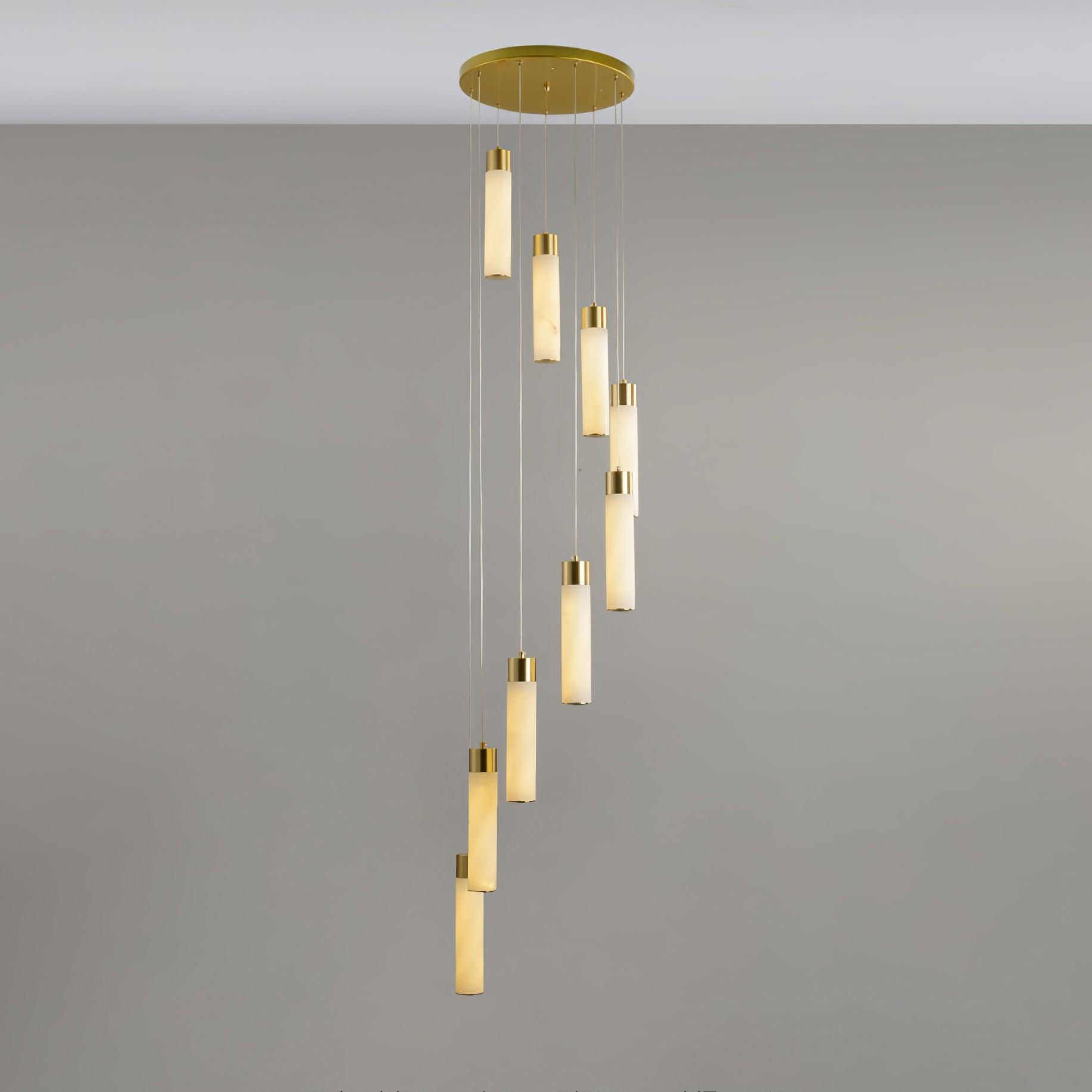 Celestial Alabaster Cascade Chandelier - Oasislives