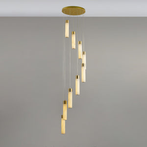Celestial Alabaster Cascade Chandelier - Oasislives