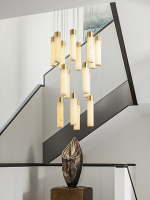 Celestial Alabaster Cascade Chandelier - Oasislives