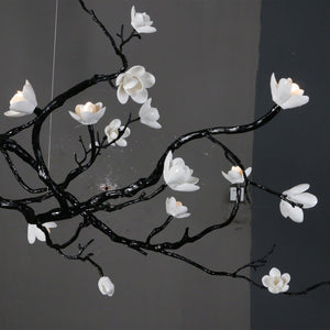 Aura Flora Ceramic Flower Chandelier