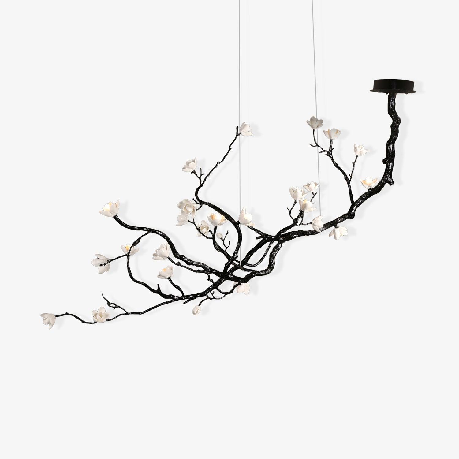 Aura Flora Ceramic Flower Chandelier