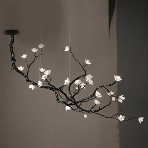 Aura Flora Ceramic Flower Chandelier