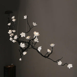 Aura Flora Ceramic Flower Chandelier