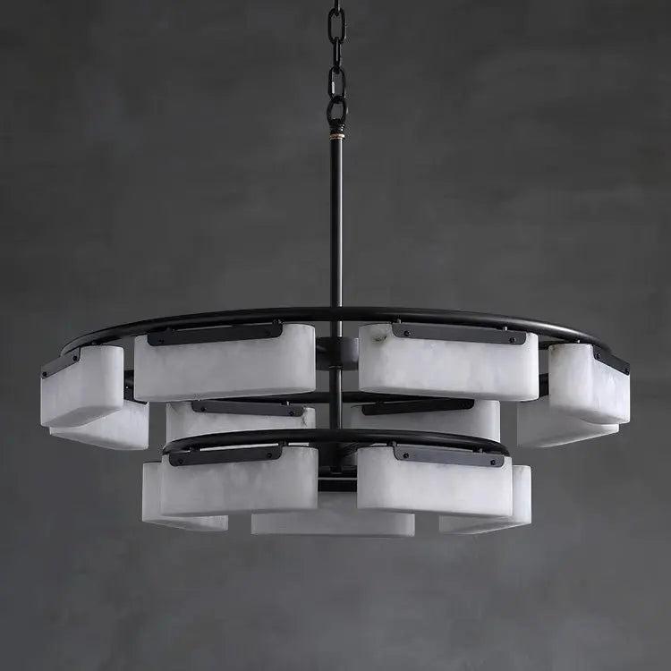 Glacera Spain Alabaster Modern Chandelier Lighting Indoor