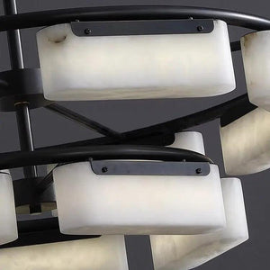 Glacera Spain Alabaster Modern Chandelier Lighting Indoor