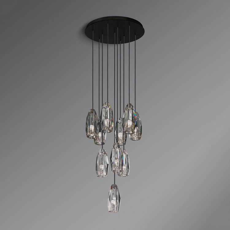 Chatain Round Chandelier 18"-Vancei