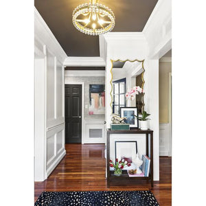 Caven 4 Light Semi Flush Ceiling Light 18''-Vancei