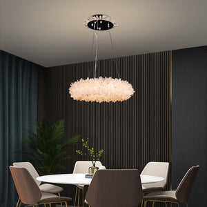Primary Crystal Cluster Halo Modern Chandelier-Vancei
