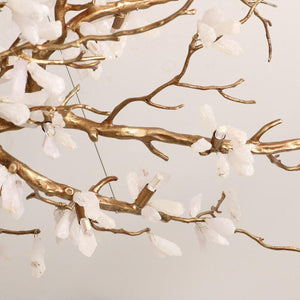 Aura Flora Natural Stone Chandelier