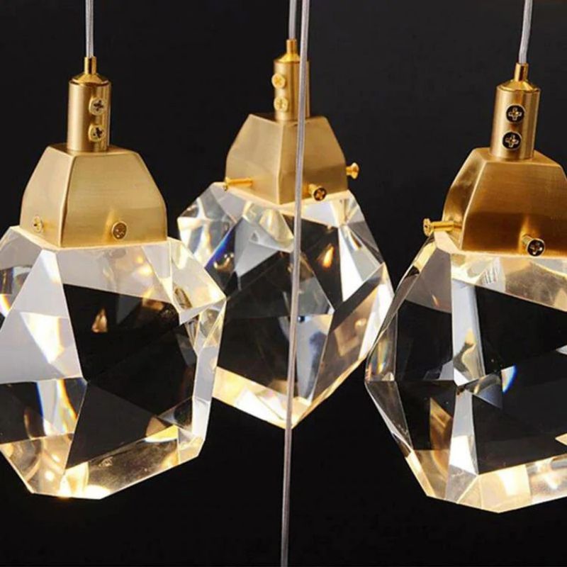 Nicole Crystal Staircase Chandelier-Vancei