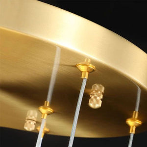 Nicole Crystal Staircase Chandelier-Vancei
