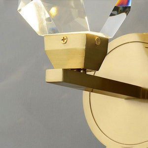 Nicole Crystal Wall Sconce-Vancei