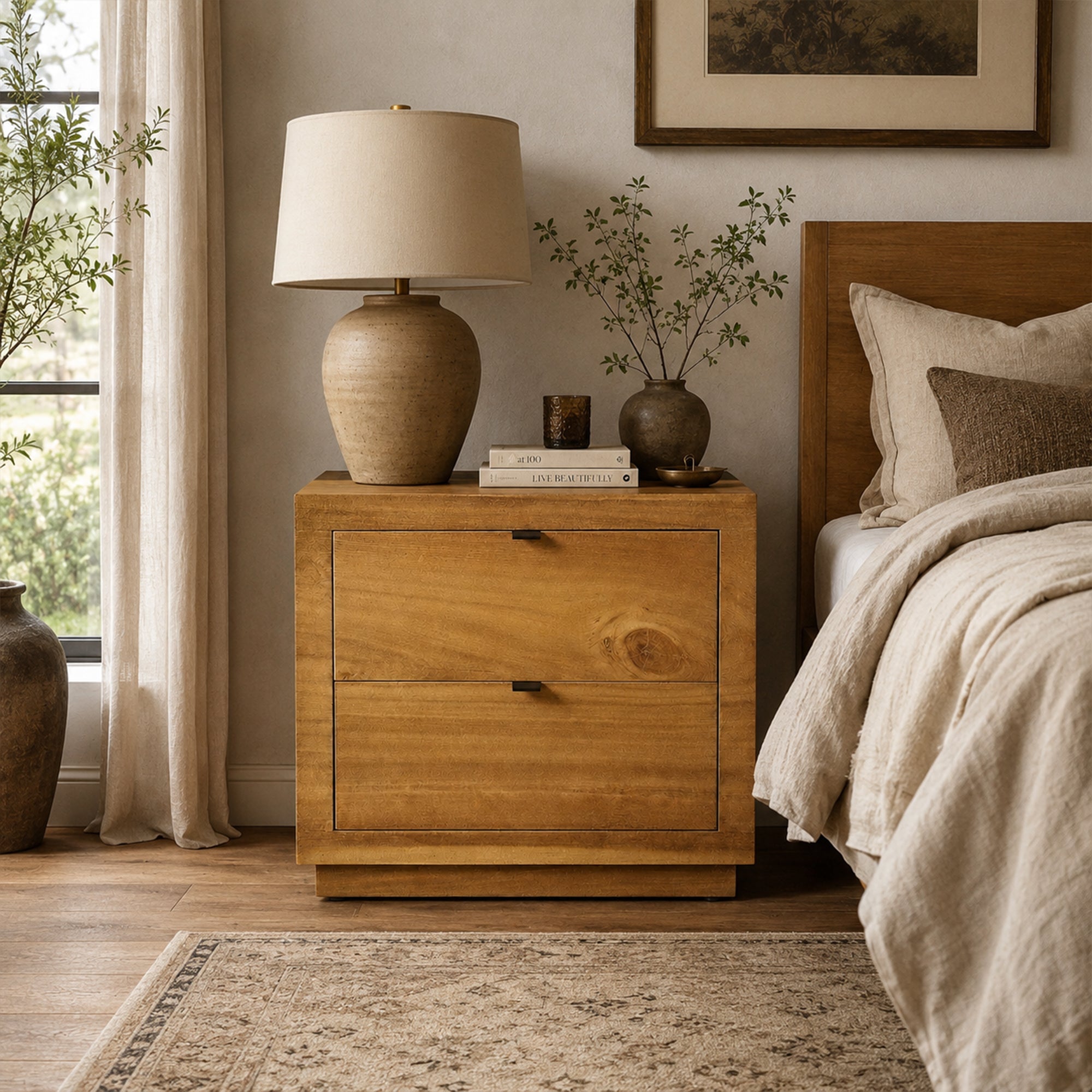 Calacius Closed Nightstand