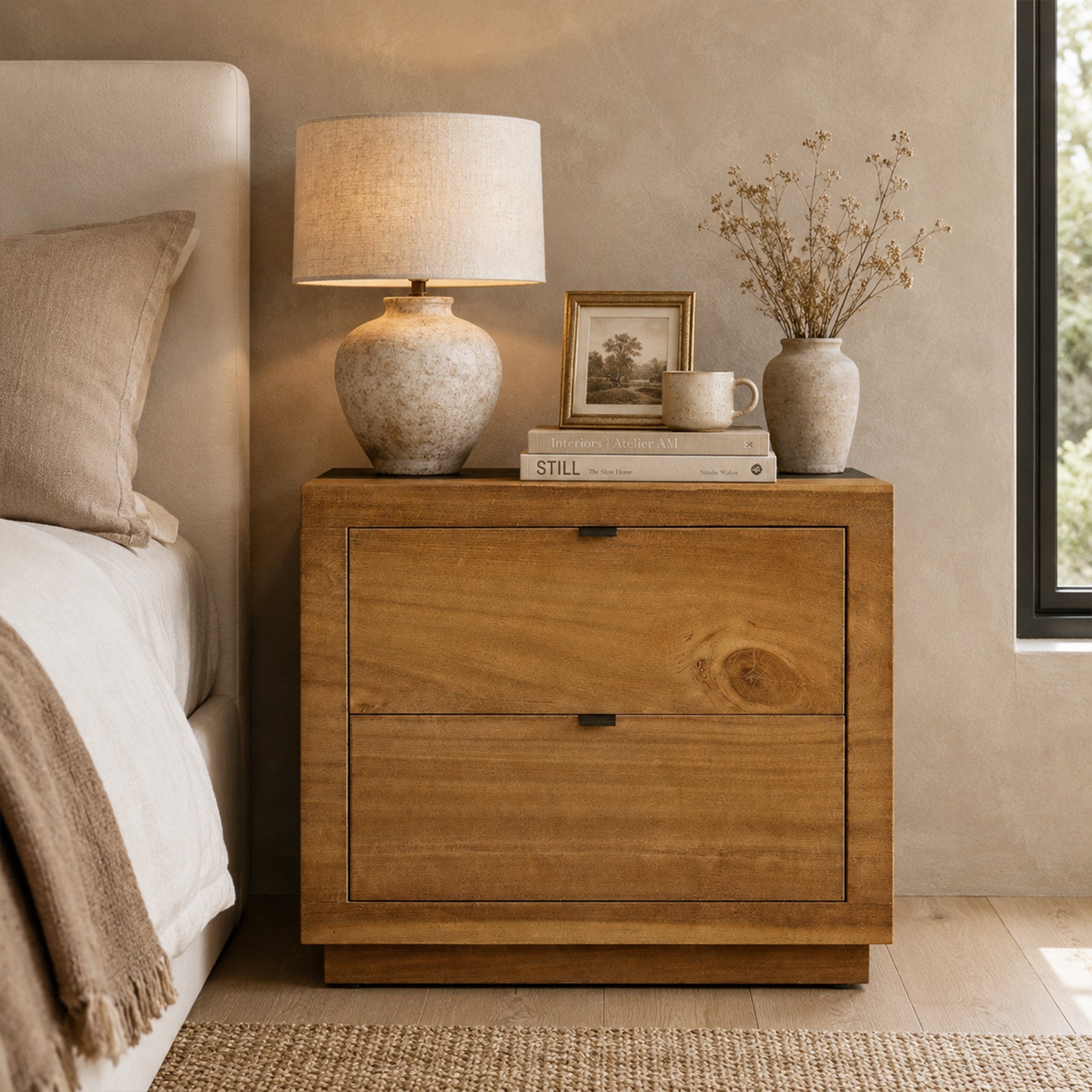 Calacius Closed Nightstand