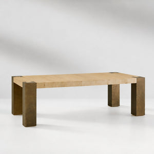 Tellurian Oak Dining Table Rectangular Handcrafted Rustic Industrial Dining Furniture