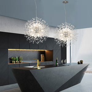Dandelion Ball Pendant Light-Vancei