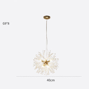 Dandelion Ball Pendant Light-Vancei