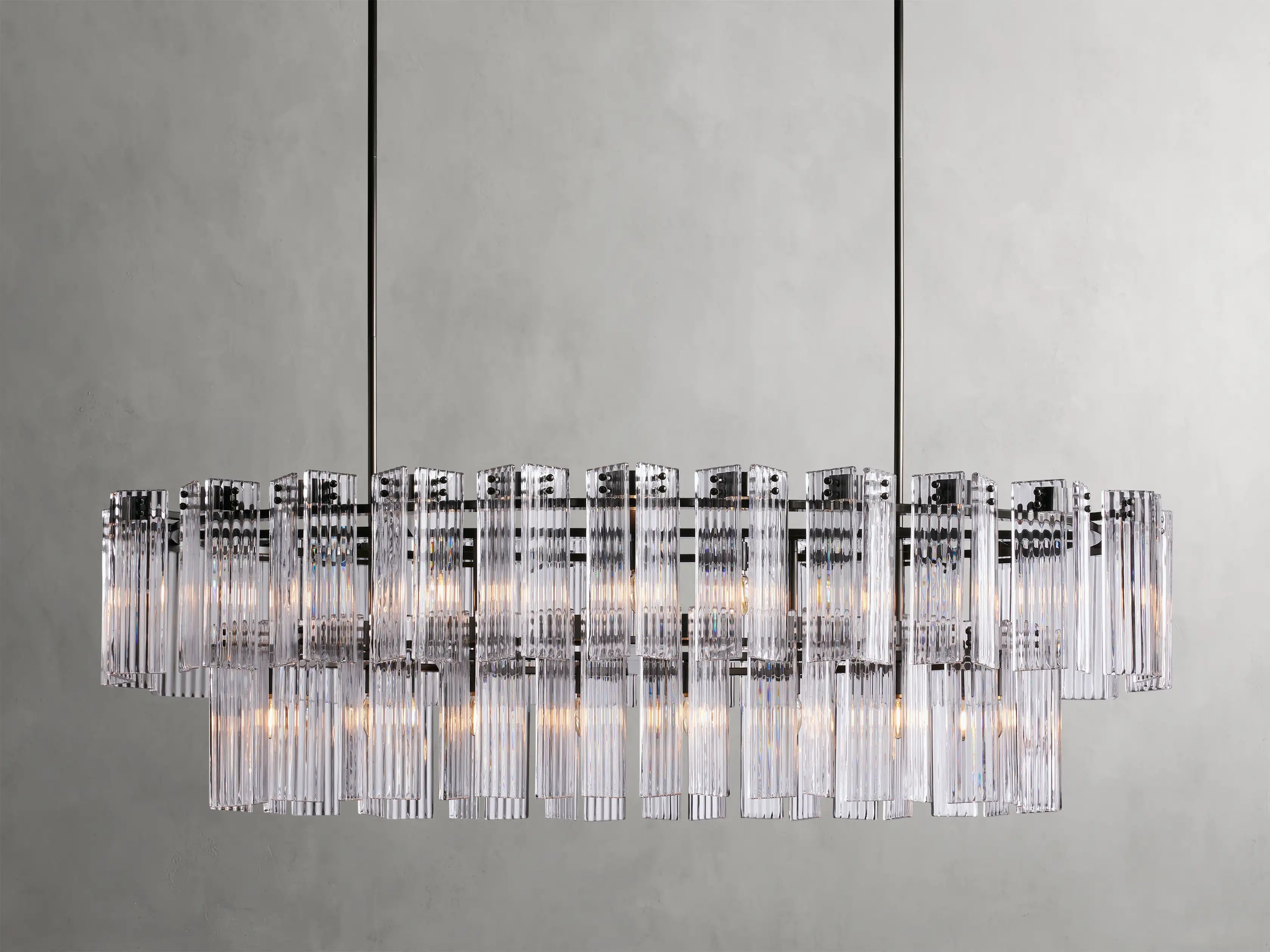 Delsia Oval Chandelier 51''63''72''-Vancei