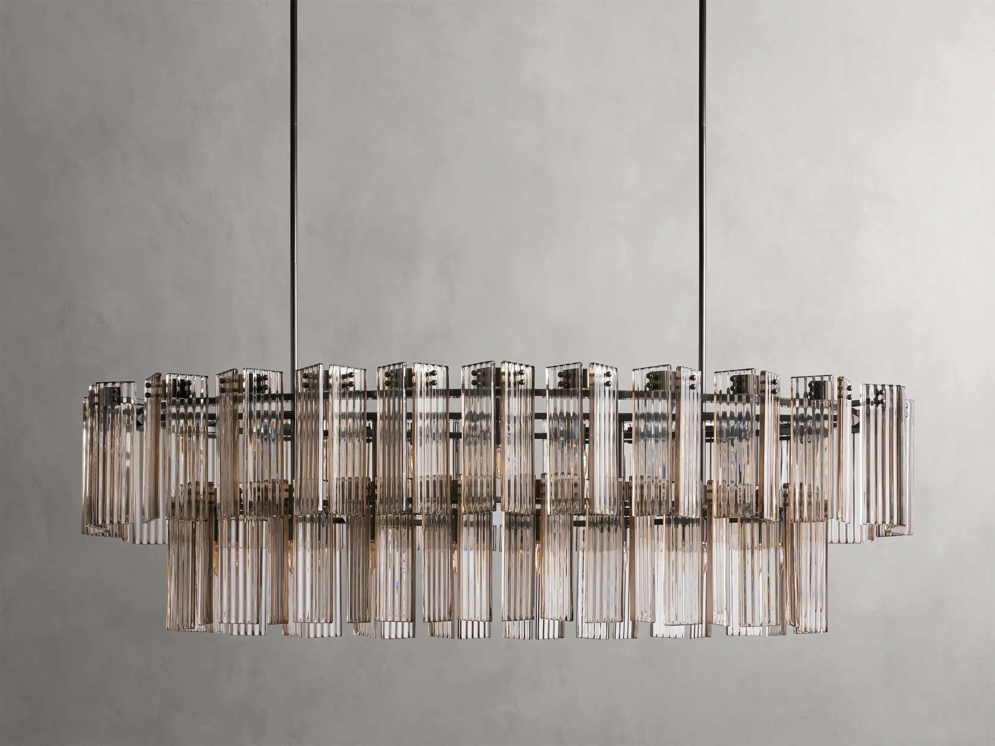 Delsia Oval Chandelier 51''63''72''-Vancei