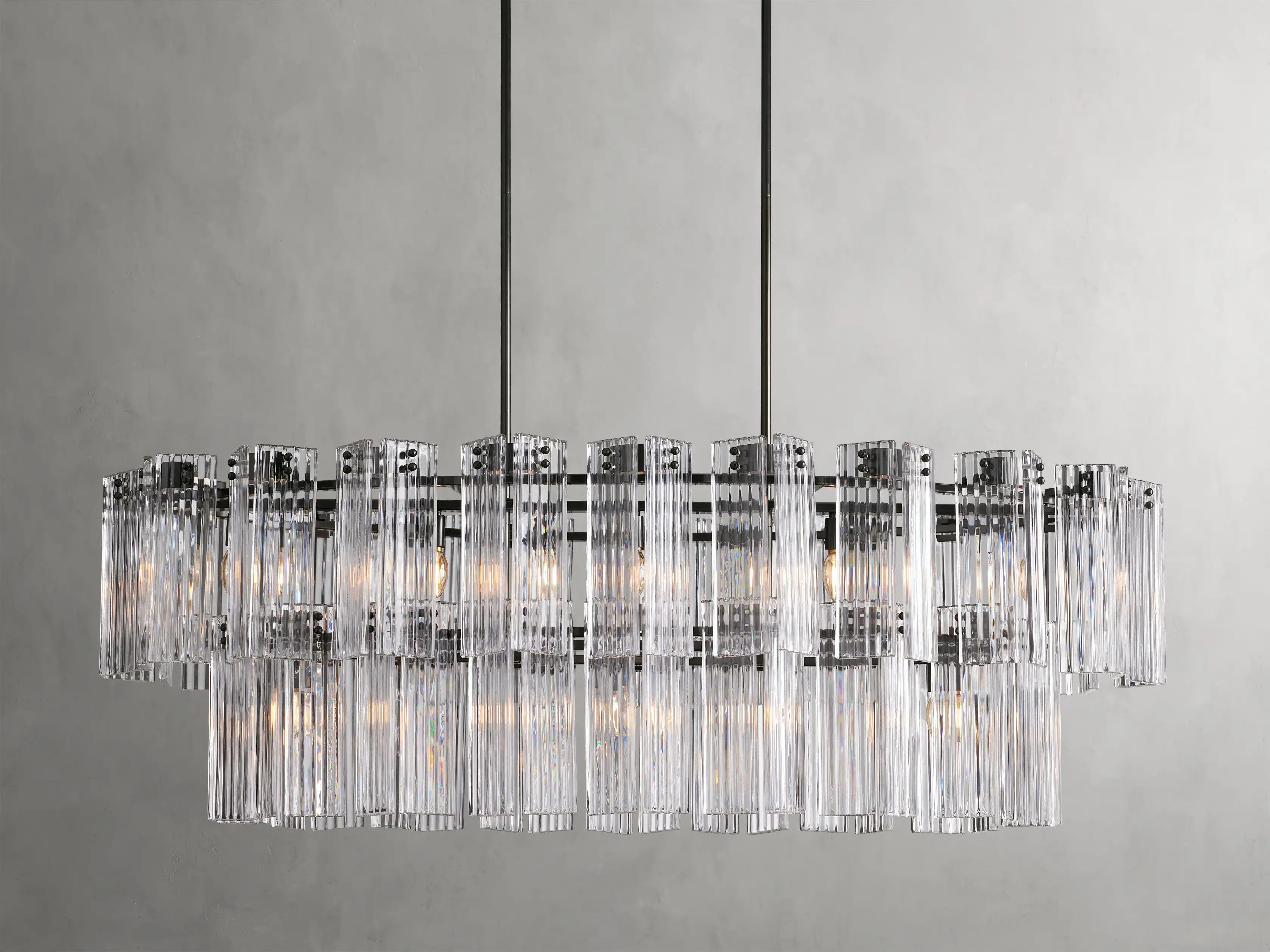 Delsia Oval Chandelier 51''63''72''-Vancei