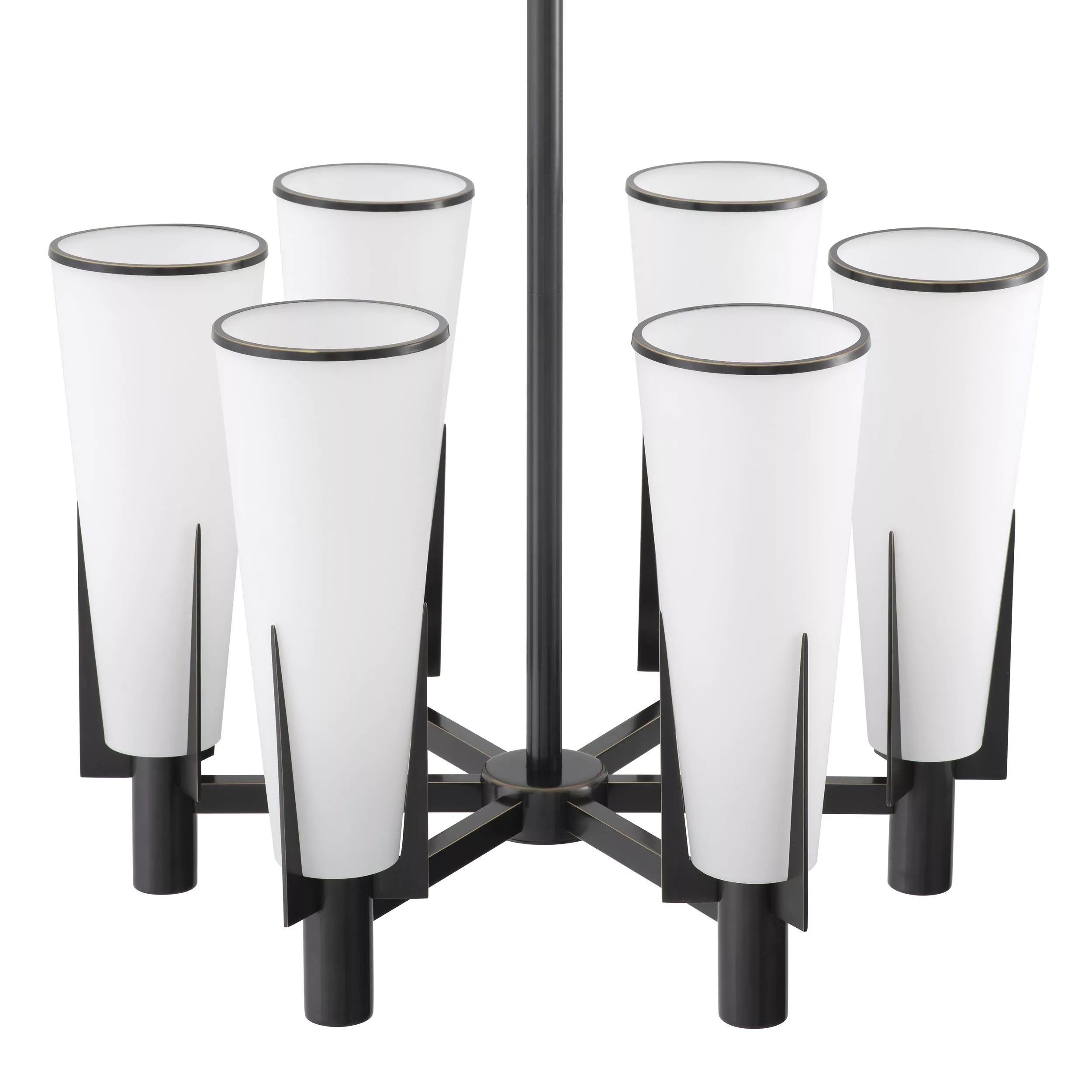 Dino Modern Brass Chandelier