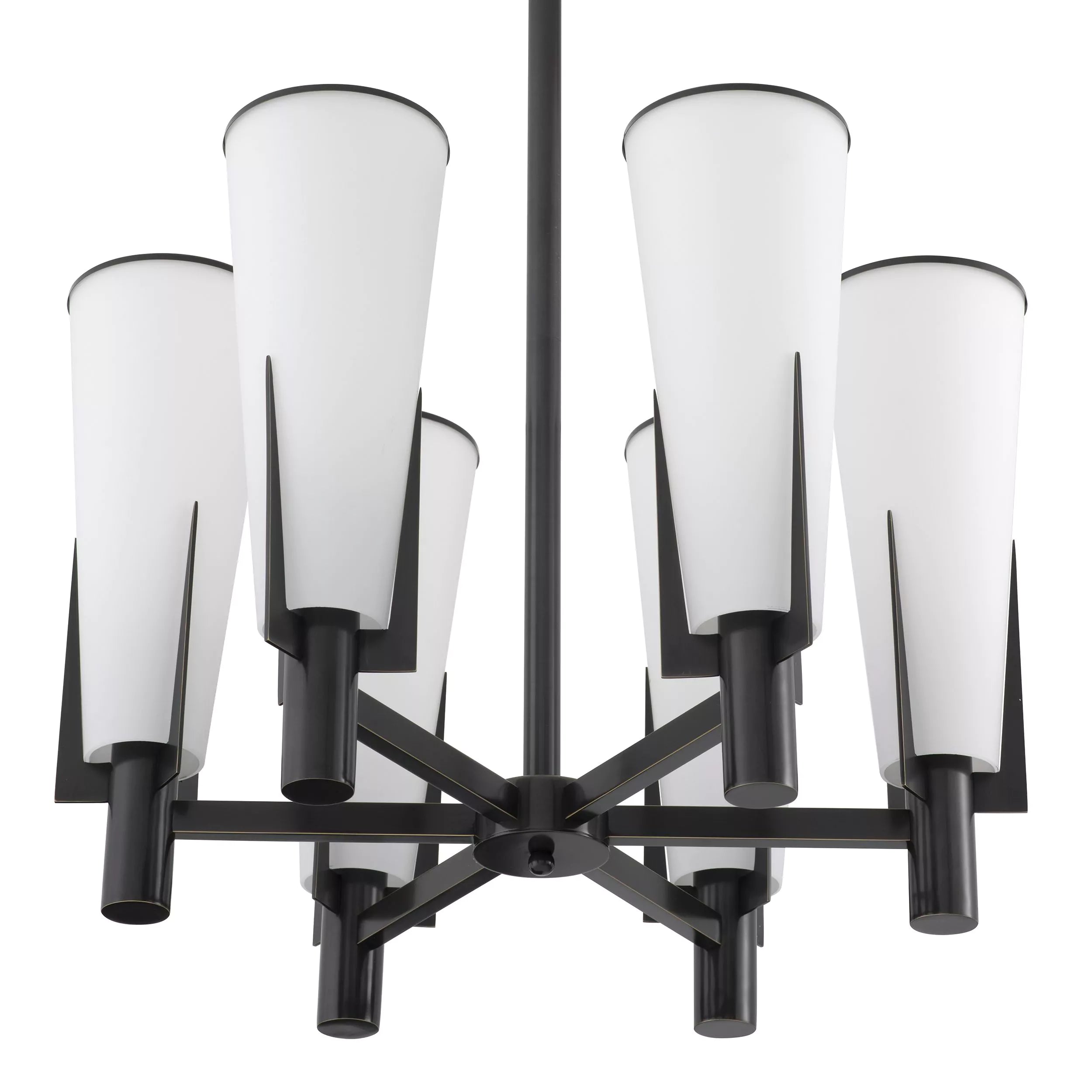 Dino Modern Brass Chandelier