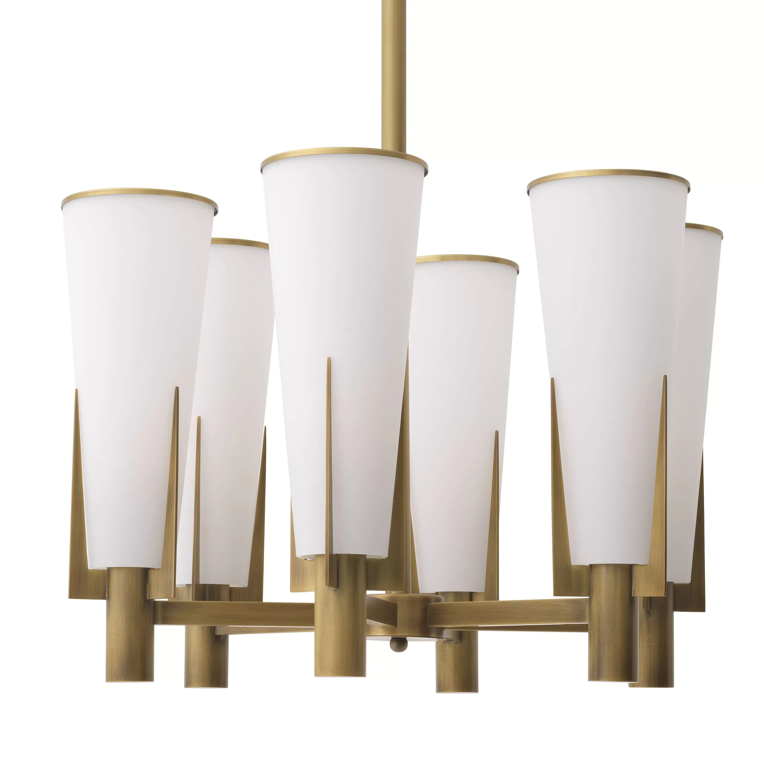 Dino Modern Brass Chandelier