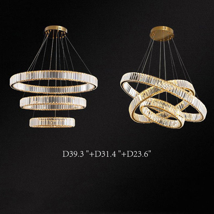 Doro Crystal Round Chandelier-Vancei