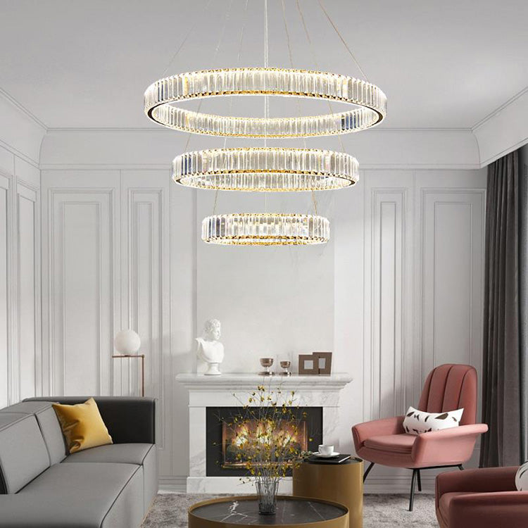 Doro Crystal Round Chandelier-Vancei