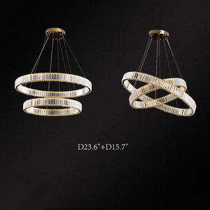 Doro Crystal Round Chandelier-Vancei