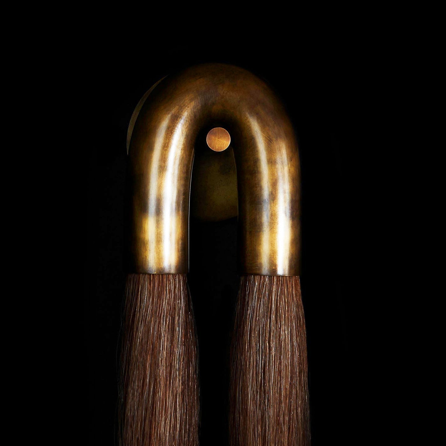 Antonia Horsehair Double Sconce