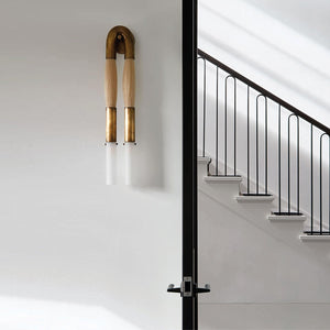 Antonia Horsehair Double Sconce