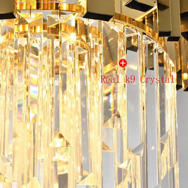 Elian Kaia Crystal Pendant Chandelier-Vancei