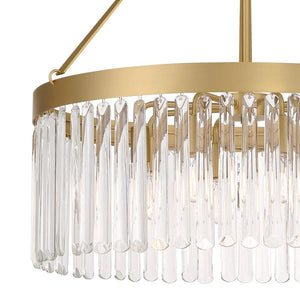 Elemory 8 Light Round Chandelier-Vancei